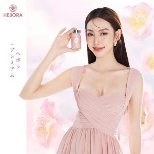 Viên uống tỏa hương Hebora Premium Sakura Damask Rose Nhật Bản 60 Viên - Michiko.vn