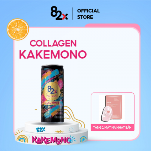 Nước Uống Giải Khát Collagen 82x Kakemono Nhật Bản 245ml