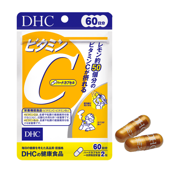 Viên uống DHC Vitamin C sáng da, mờ thâm, tăng cường đề kháng gói 120 viên (60 ngày)