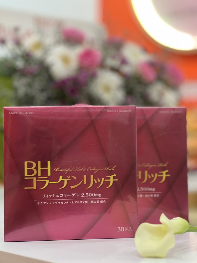 Bột uống Collagen BH Beautiful Habit Rich 30 gói