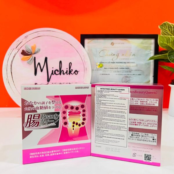 Bột Uống Men Lợi Khuẩn Nichiei Bussan Chou Beauty Queen Nhật Bản 30 gói