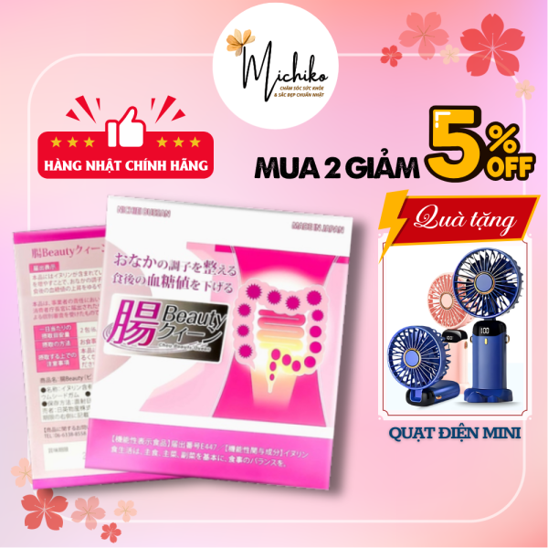 Bột Uống Men Lợi Khuẩn Nichiei Bussan Chou Beauty Queen Nhật Bản 30 gói Michiko.vn