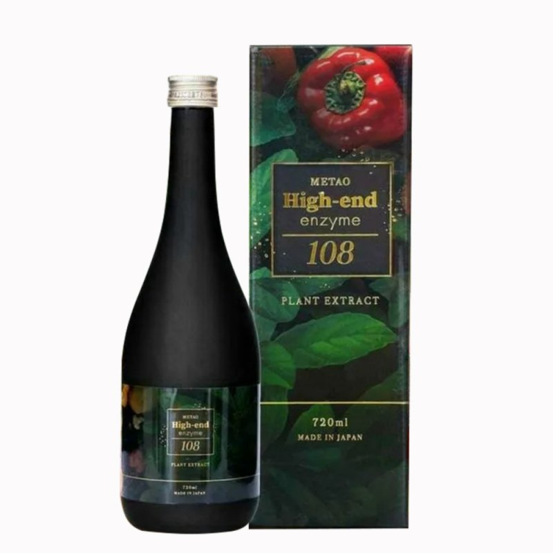 Nước Uống 108 Củ Quả Cô Đặc Metal High-End Enzyme 108 Của Nhật Bản 720ml