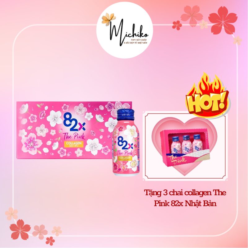 hop-nuoc-uong-dep-da-82x-the-pink-collagen-nhat-ban-100ml-2-michiko.vn