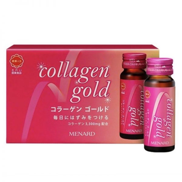 Nước Uống Collagen Gold Menard Collagen nội sinh Nhật Bản (10 hộp x 50ml)