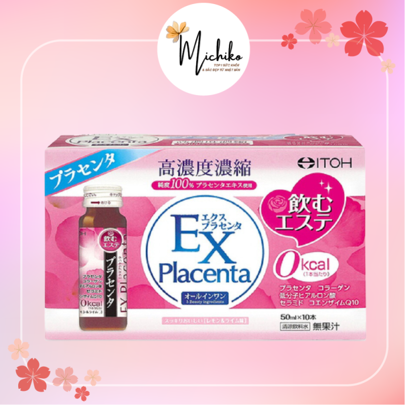 nuoc-uong-dep-da-itoh-ex-placenta-hop-10-lo-x-50ml-michiko.vn