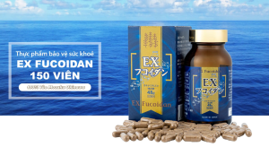 Viên Uống Hỗ Trợ Điều Trị Ung Thư Kanehide Bio Fucoidan EX Nhật Bản 150 Viên