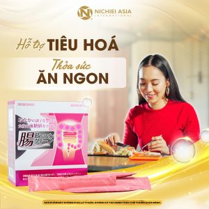 Bột Uống Men Lợi Khuẩn Nichiei Bussan Chou Beauty Queen Nhật Bản 30 Gói Nhật Bản Michiko.vn2302