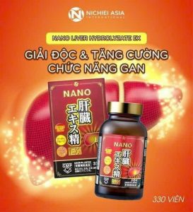 Giải Độc Gan Nichiei Bussan Liver Extract Sperm Ex Nano Nhật Bản Michiko.vn