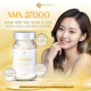 Viên Uống NMN 27000 Luxury Nhật Bản Hộp 90 Viên - Michiko vn