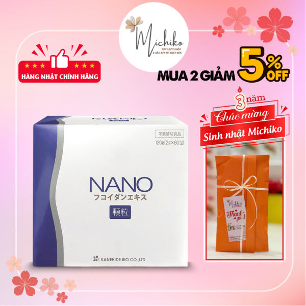 Bột Uống Hỗ Trợ Điều Trị Ung Thư Nano Fucoidan Extract Granule - Michiko.vn