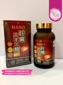 Viên Uống Giải Độc Gan Nichiei Bussan Liver Extract Sperm Ex Nano Nhật Bản - Michiko.vn