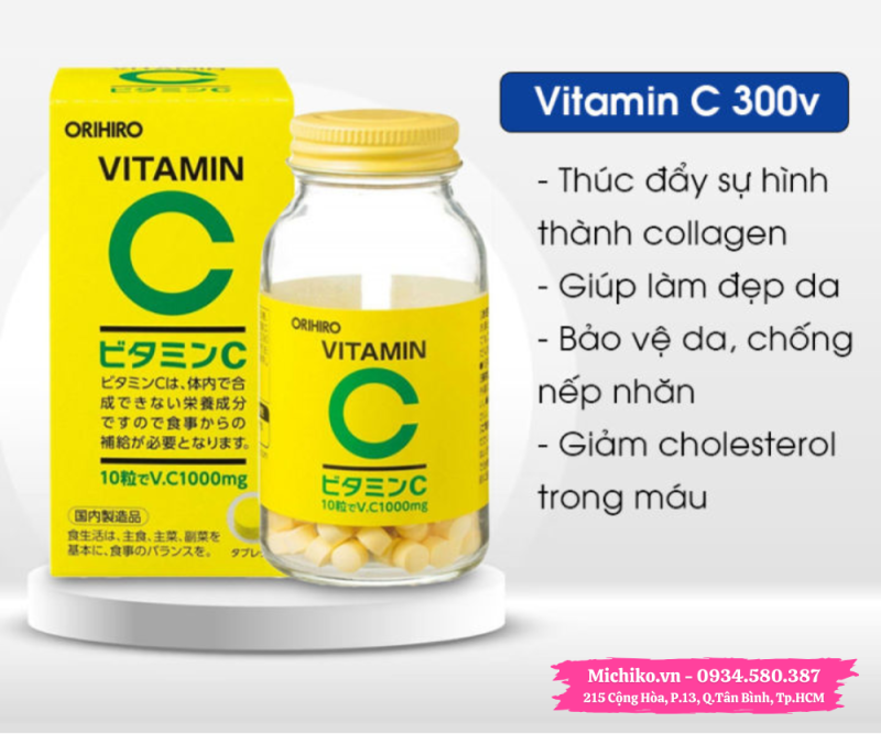 ORIHIRO-Vien-uong-bo-sung-Vitamin-C-Michiko.vn