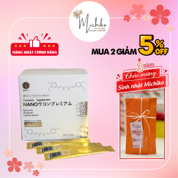 Tinh Chất Nghệ Nano Ukon Premium Nhật Bản - Michiko.vn