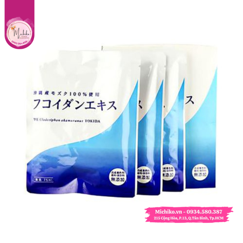 Tinh Chất Rong Nâu Fucoidan Kanehide Bio Extract 3000mg Nhật Bản - Michiko.vn