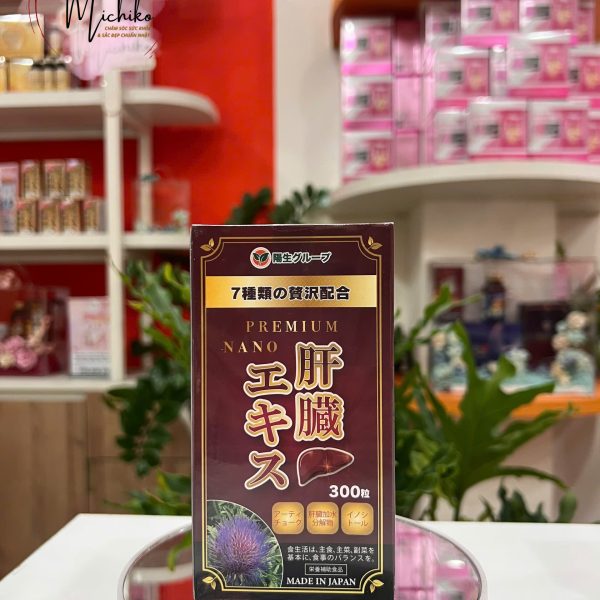 Viên Uống Bổ Gan Kanzo Ekisu Premium Nhật Bản 300 viên - Michiko.vn