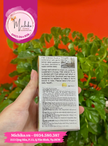 Viên Uống Bổ Não Fine Ginkgo Plus Nhật Bản - Michiko.vn