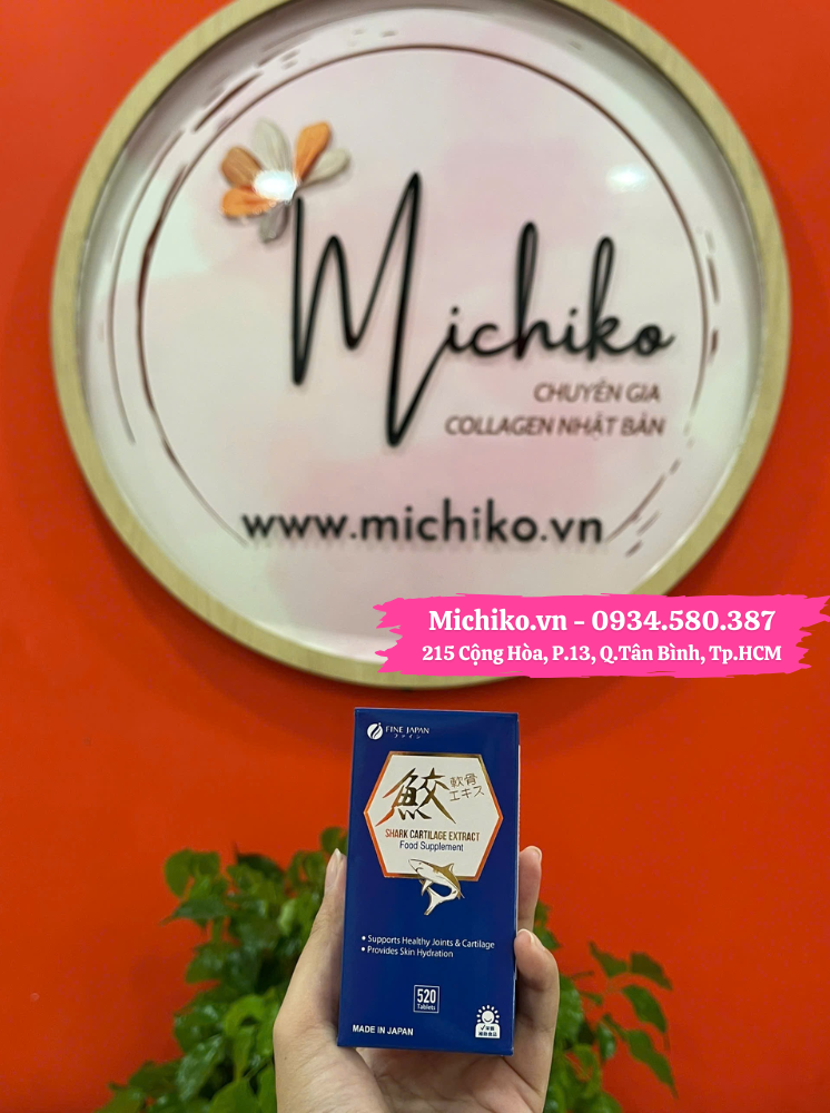 Viên Uống Bổ Xương Khớp Fine Japan Shark Cartilage - Michiko.vn