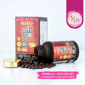 Viên Uống Giải Độc Gan Nichiei Bussan Liver Extract Sperm Ex Nano Nhật Bản - Michiko.vn