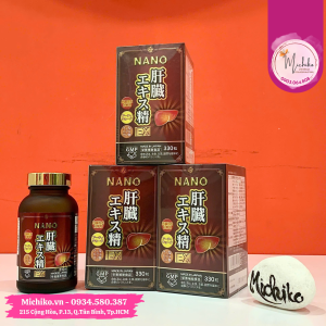 Viên Uống Giải Độc Gan Nichiei Bussan Liver Extract Sperm Ex Nano Nhật Bản - Michiko.vn