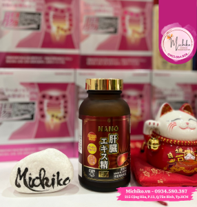 Viên Uống Giải Độc Gan Nichiei Bussan Liver Extract Sperm Ex Nano Nhật Bản - Michiko.vn