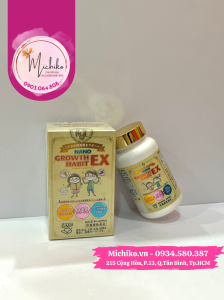 Viên Uống Phát Triển Chiều Cao Và Trí Não Nano Growth Habit EX Nhật Bản - Michiko.vn
