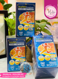 Viên Uống Sụn Vi Cá Mập Nano Premium Nichiei Bussan Nhật Bản - Michiko.vn