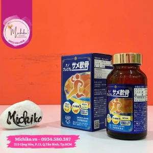 Viên Uống Sụn Vi Cá Mập Nano Premium Nichiei Bussan Nhật Bản - Michiko.vn