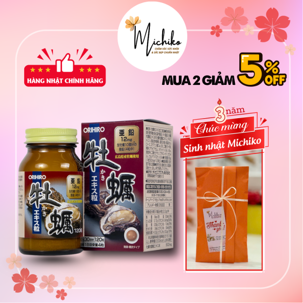 Vien-nen-Orihiro-New-Oyster-Extract-Michiko.vn