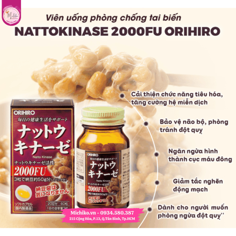 Vien-uong-Nattokinase-Orihiro-2000FU-Michiko.vn