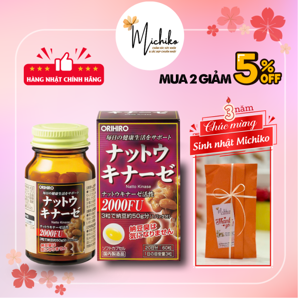 Vien-uong-Nattokinase-Orihiro-2000FU-Michiko.vn