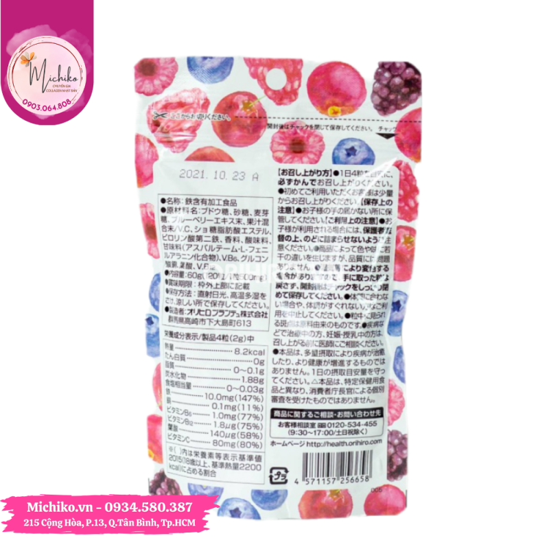 Vien-uong-bo-sung-chat-sat-va-acid-folic-Orihiro-120-vien-Vi-mam-xoi-viet-quat-Michiko.vn