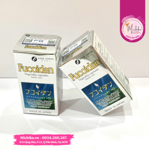 Viên uống hỗ trợ phòng ngừa và điều trị ung thư Fine Japan Fucoidan - Michiko.vn