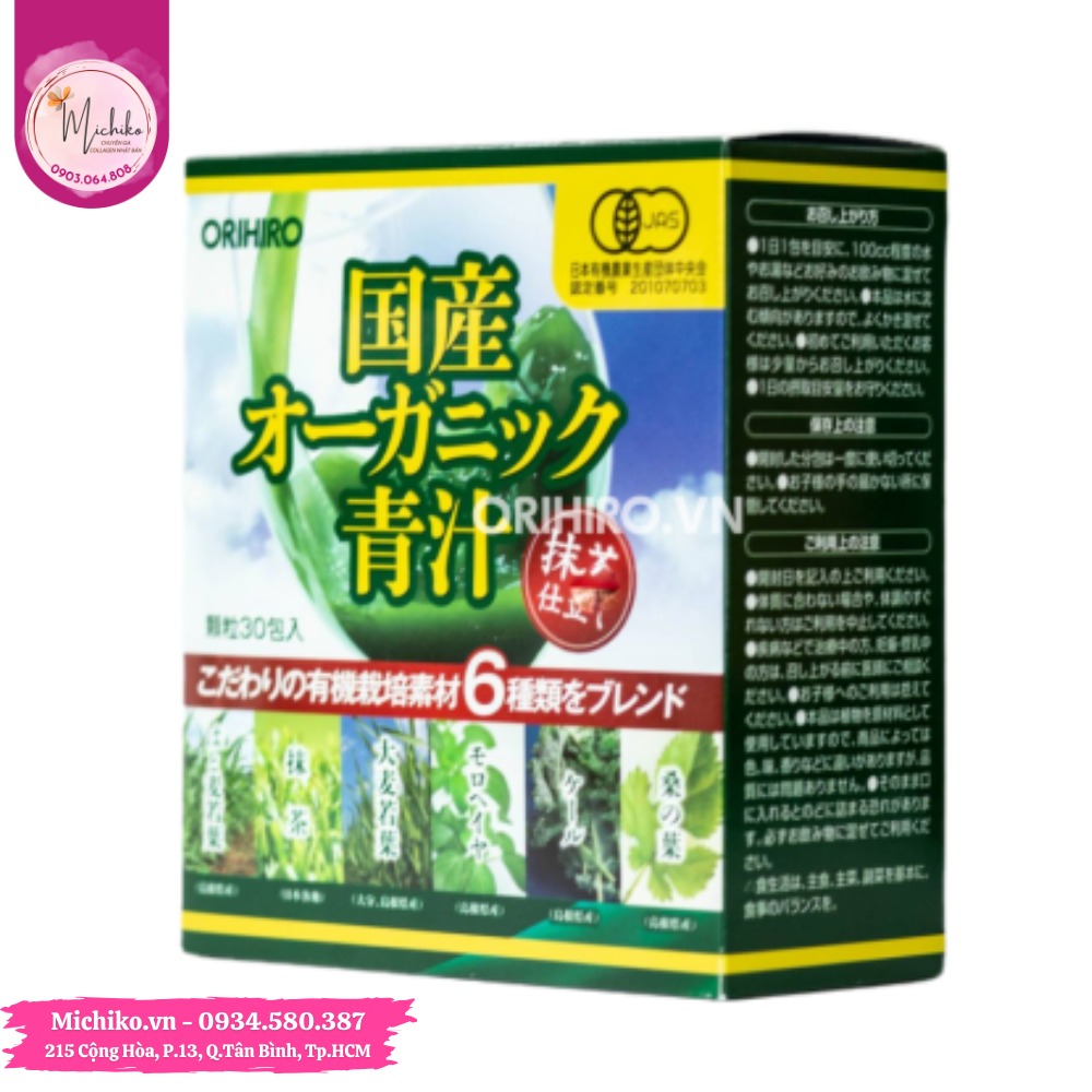 Bot-Rau-Xanh-Aojiru-Bo-Sung-Chat-Xo-Orihiro-30-goi-Michiko.vn