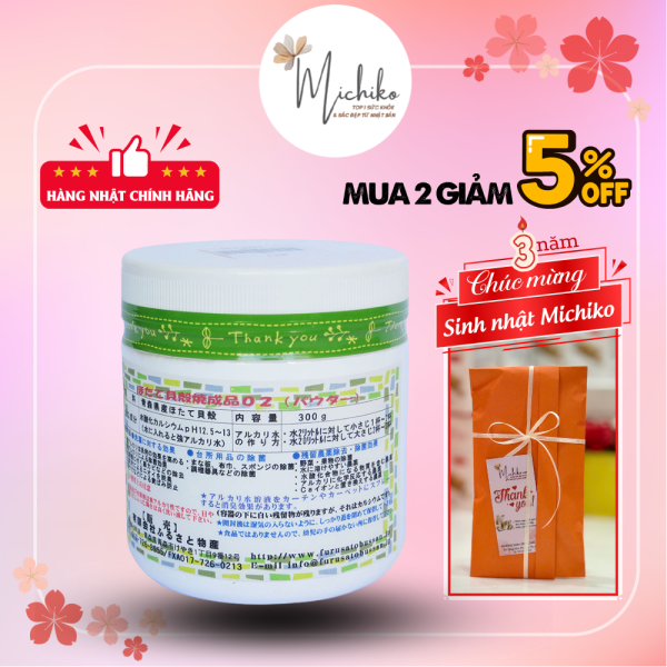 Bot-rua-rau-qua-tu-vo-so-diep-Hotate-300g-Michiko.vn