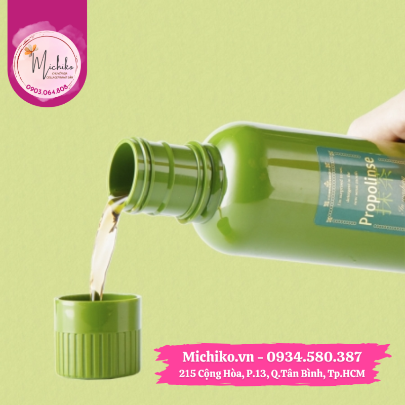 Nước Súc Miệng Propolinse Trà Xanh Nhật Bản 600ml - Michiko.vn