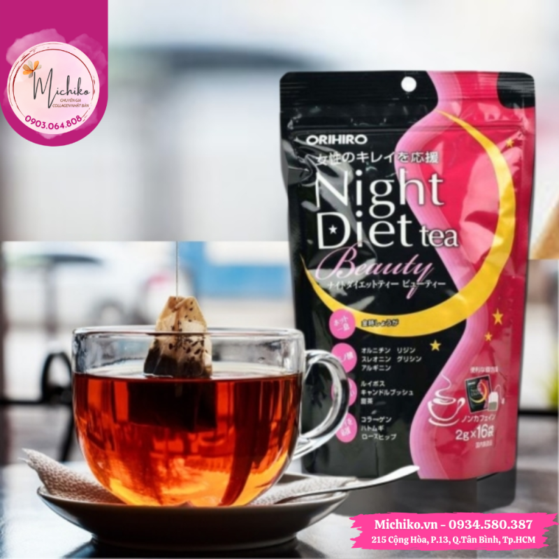 Tra-Giam-Can-Collagen-Night-Diet-Tea-Beauty-Orihiro-Goi-16-Tui-Loc-Michiko