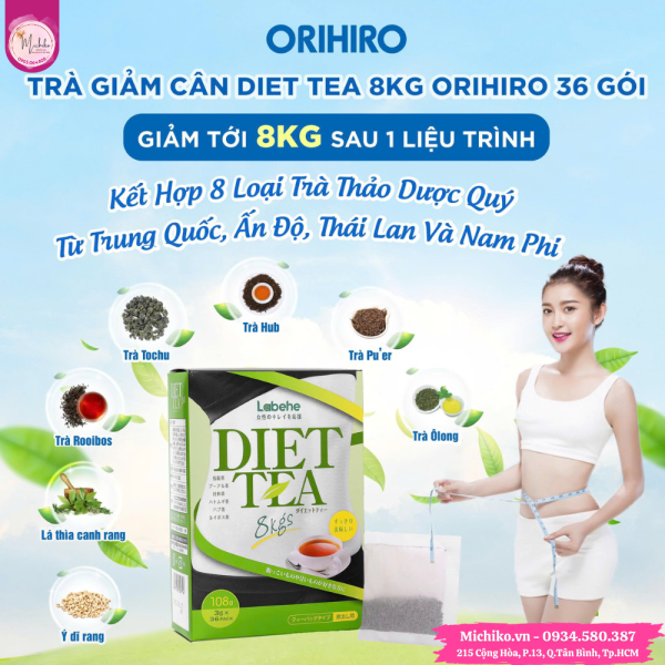 Tra-diet-tea-8kg-36-goi-Michiko.vn