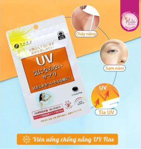 Viên Uống Chống Nắng UV Fine Japan Care Plus – Michiko.vn
