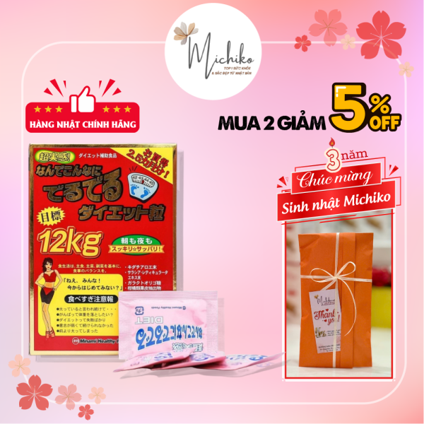 Vien-Uong-Giam-Can-Minami-Deru-12kg-Michiko.vn