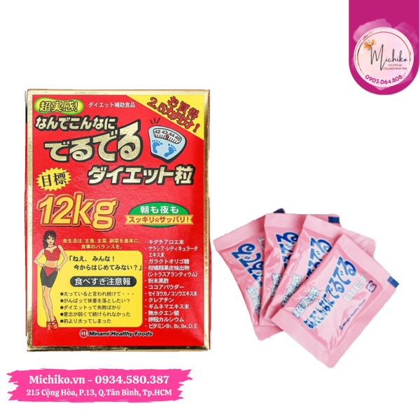 Vien-Uong-Giam-Can-Minami-Deru-12kg-Michiko.vn