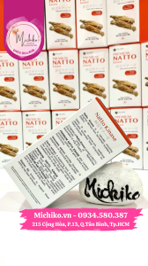 Viên uống hỗ trợ tai biến Fine Japan Nattokinase 2000FU - Michiko.vn