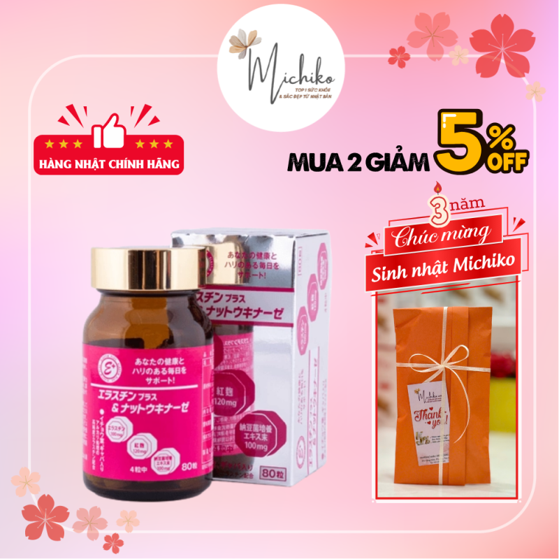 Vien-Uong-Ngua-Tai-Bien-Elastin-Plus-Nattokinase-80-Vien-Michiko.vn