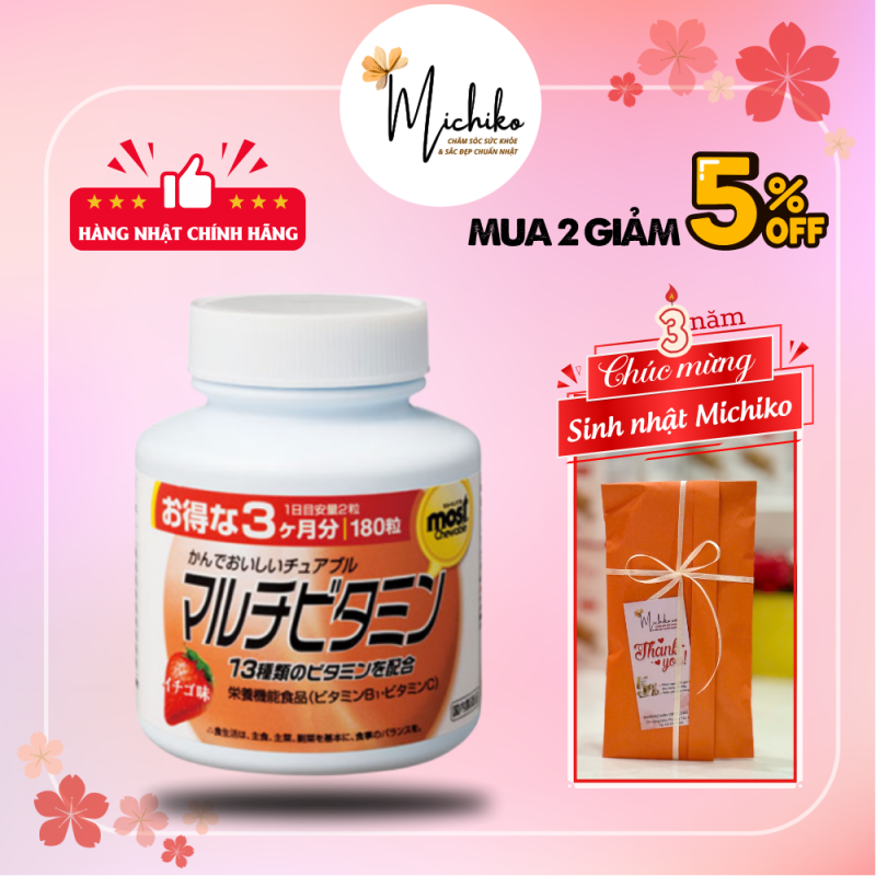 Vien-nhai-vitamin-tong-hop-vi-dau-Orihiro-Michiko.vn