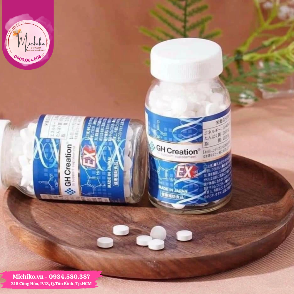 Viên Uống Tăng Chiều Cao GH Creation EX+ - Michiko.vn