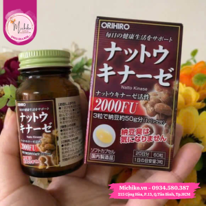 Viên Uống Nattokinase Orihiro 2000FU - Michiko.vn