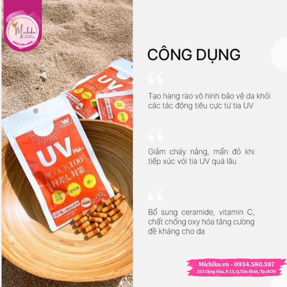 Vien-uong-chong-nang-UV-Plus-Block-100-cua-Nhat-Michiko.vn