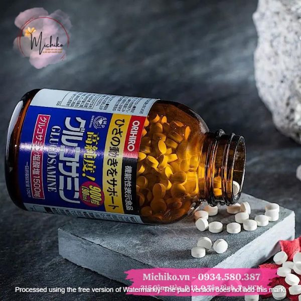 Viên Uống Bổ Xương Khớp Glucosamine Orihiro 900 Viên Michiko.vn