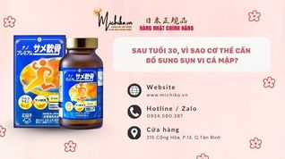 Sau Tuổi 30, Vì Sao Cơ Thể Cần Bổ Sung Sụn Vi Cá Mập?