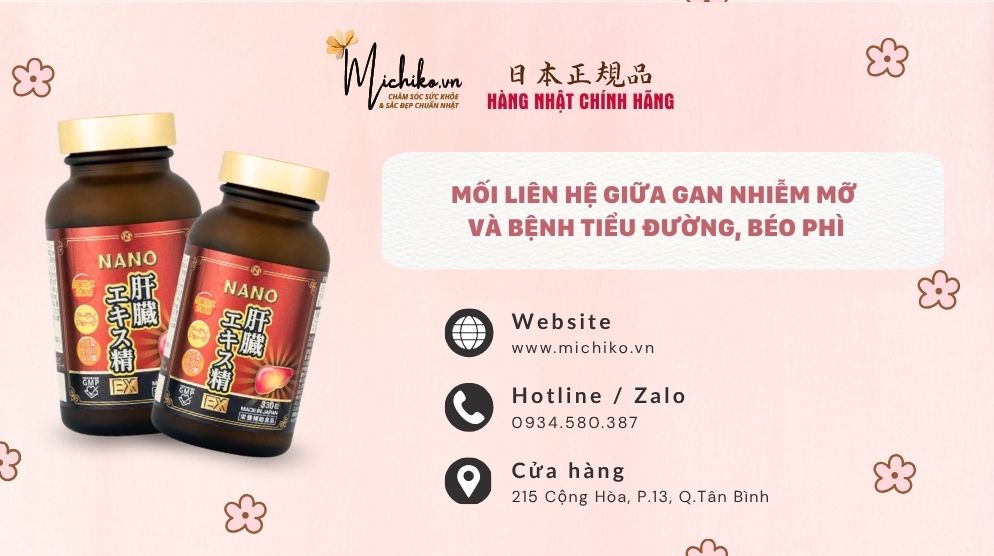 Mối Liên Hệ Giữa Gan Nhiễm Mỡ Và Bệnh Tiểu Đường, Béo Phì